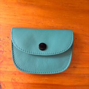 Small leather wallet